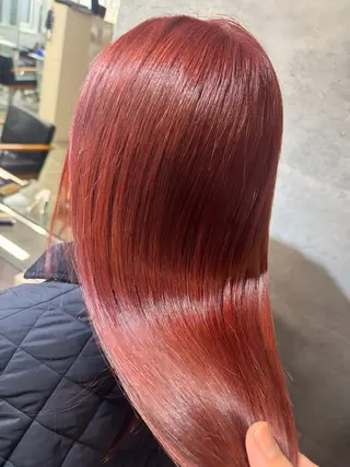 ロング 髪質改善池袋𓊆 大士𓊇ダブルカラーのヘアスタイル