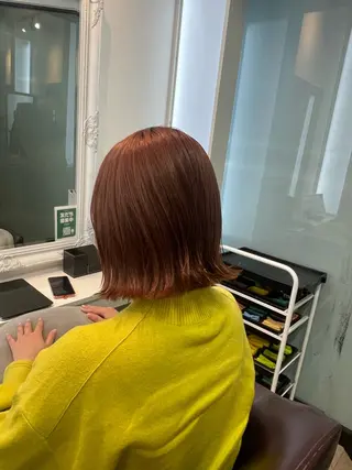 ミディアム 透明感カラー/ カット🎀あつこ🎀のヘアスタイル