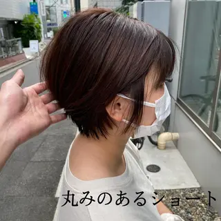 ショート カラー ブリーチ特化/レイヤ ーカット🥀マサルのヘアスタイル