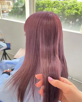 ロング カラー 👗 himariのヘアスタイル