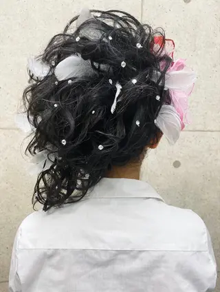 ロング 京都最安価エクステ muuka🦋のヘアスタイル