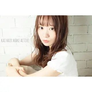 ミディアム ヘアアレンジ 坂東 秀幸のヘアスタイル