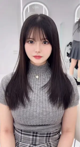 セミロング 赤熊 咲良 🦔ྀིのヘアスタイル