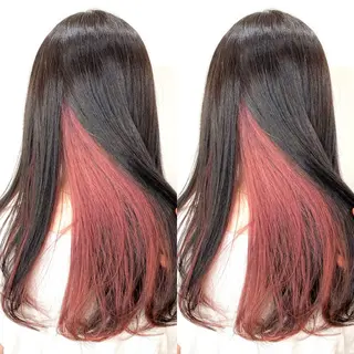セミロング カラー 🌙HIZUKI🌙 ハイトーン 艶髪のヘアスタイル