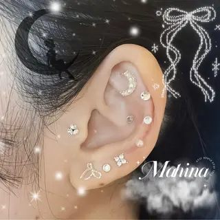 ビューティサロン mahina⋆☽·̩のマツエク・マツパデザイン