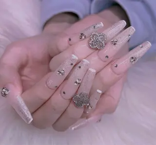 ネイル 長さだし専門店 M2　rikaのネイルデザイン