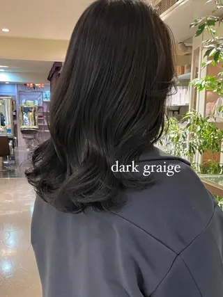 ロング カラー 似合わせ×くすみ カラー🤎yuukaのヘアスタイル