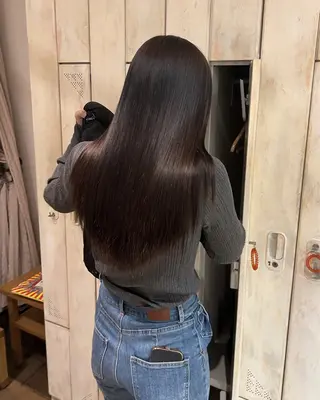 ロング カラー KNACK/天王寺 美容室/レイヤーのヘアスタイル