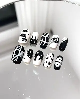 ネイル Horie 雪のネイルデザイン