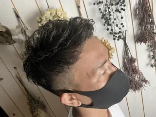 ショート パーマ メンズ LILIS hair designのヘアスタイル
