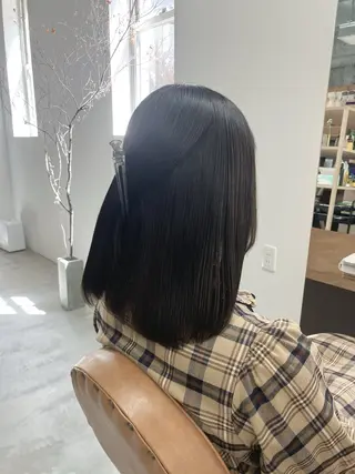 セミロング wa daのヘアスタイル