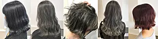 ミディアム カラー ヘアアレンジ GiseL天神カラー 髪質改善/ブリーチのヘアスタイル