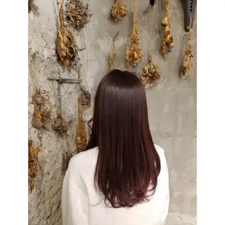 ロング カラー 井尻 柚都歩のヘアスタイル