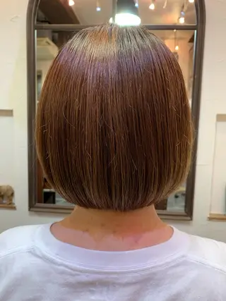 ショート メンズ/パーマ /レディース髪質改善のヘアスタイル