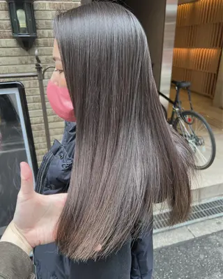 セミロング 増田 晃士のヘアスタイル