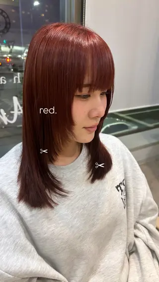 セミロング 【個室サロン】🎀 美容師&アイリストのマツエク・マツパデザイン