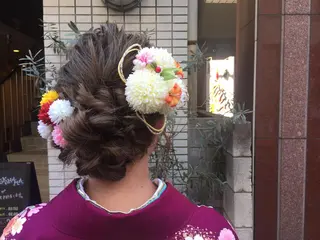 ロング ヘアアレンジ レイヤーカット✂️ 横浜No1♡下鳥翔子のヘアスタイル
