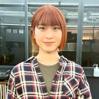 ショート カラー メンズ ✂︎ウルフ・ショート ✂︎MIKUNIのヘアスタイル
