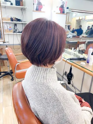 ショート カラー ✨カラー支持No.1 🧸ワキ カナコ🧸のヘアスタイル