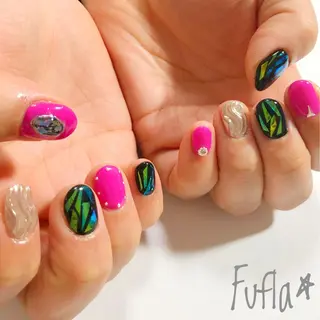 ネイル プライベートサロン Fuflaのネイルデザイン