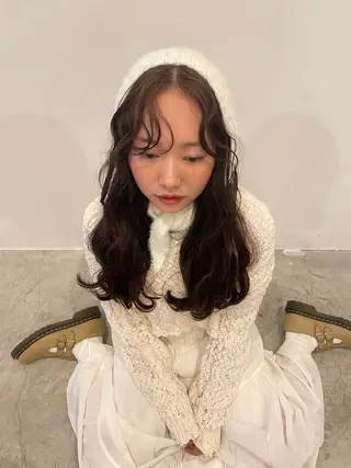 ロング 韓国レイヤー YOKE reinaのヘアスタイル