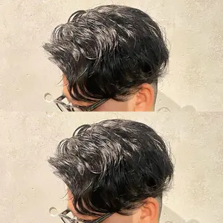 ショート メンズ メンズヘア特化 崎田 成人のヘアスタイル