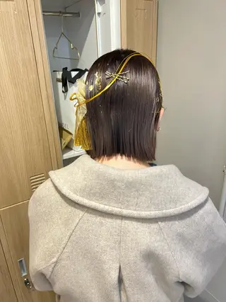 ショート 柔らかいカラー🎀 rinaのヘアスタイル