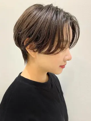 ショート 岡本 拡夢のヘアスタイル