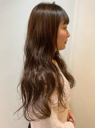 ロング パーマ box  mico. mutsumiのヘアスタイル