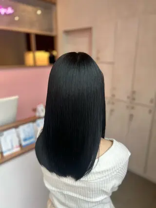 ミディアム Wixy mimi所属・🌏透明感カラー/ 似合わせ🎨keiのヘアスタイル