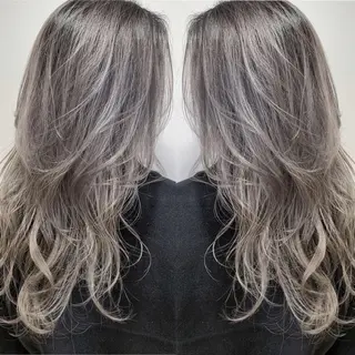 ロング カラー box mico. mutsumiのヘアスタイル