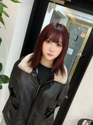 ミディアム ✨ハイトーン/シール エクステ✨♠優羽のヘアスタイル