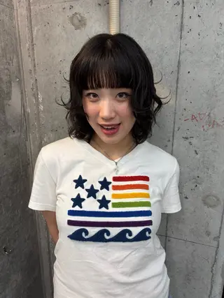 ミディアム ami /yuutenjiのヘアスタイル