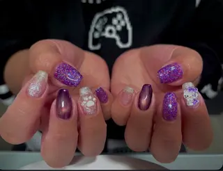 ネイル 。*✧⛓️ mayu⛓️✧︎*。のネイルデザイン