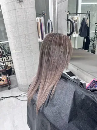 ロング カラー 艶髪✨ブリーチ職人 井手正康のヘアスタイル
