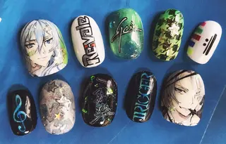 ネイル コガ アオイのネイルデザイン