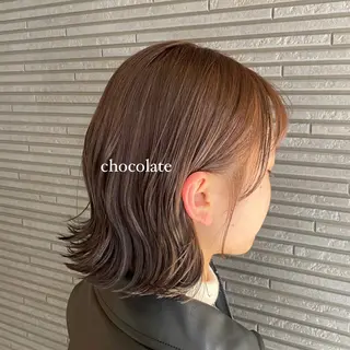 ミディアム 透明感カラー 【問屋町】moe🪿のヘアスタイル