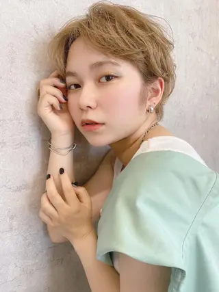 ショート はるやま せりなのヘアスタイル