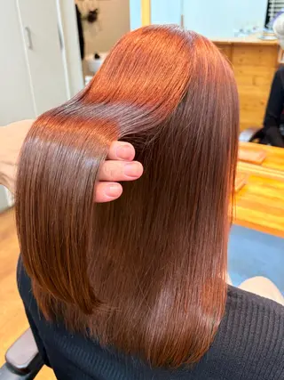 ロング カラー 髙木 優人のヘアスタイル