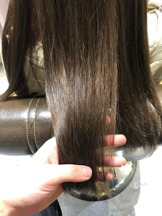 ロング カラー 坂口 功一郎のヘアスタイル