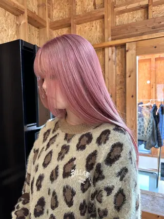 ロング ブリーチ屋さん🍀 ブリーチ矯正・あずみのヘアスタイル