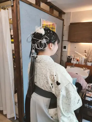 ヘアアレンジ HempBeauty 浅野アサミのヘアスタイル