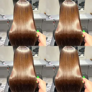 セミロング カラー レイヤー×艶髪特化 マネージャー安藤光司のヘアスタイル