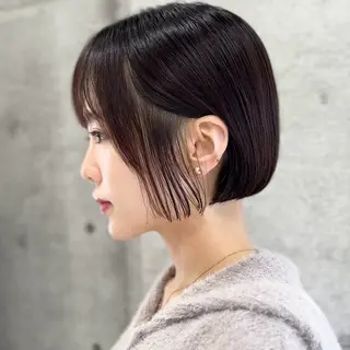 ショート カラー 畔上 尚也のヘアスタイル