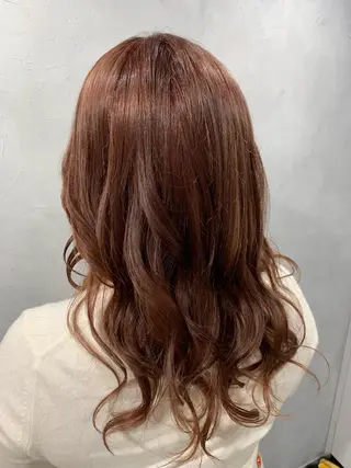 ミディアム カラー 江畑 匠 新宿三丁目 徒歩30秒⭐️のヘアスタイル
