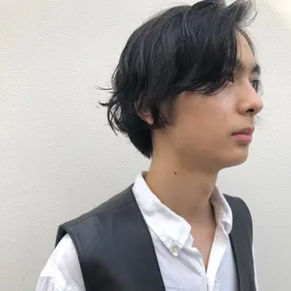 パーマ メンズ マンツーマン/ 藤代拓実のヘアスタイル