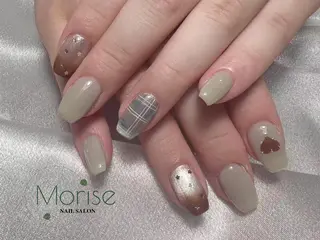 ネイル MoriseNail Jr研修💜イシダのネイルデザイン