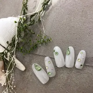 ネイル ⭐︎休業中の練習⭐︎ JNA認定講師髙橋のネイルデザイン