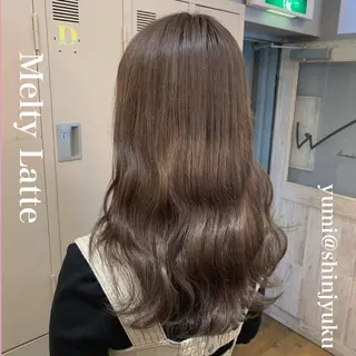 ロング カラー ヘアアレンジ 代表🎀 ふわモテ愛 され髪🩷yumiのヘアスタイル