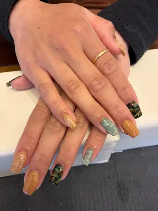 ネイル 爪の絵描き屋 ミテネイルのネイルデザイン